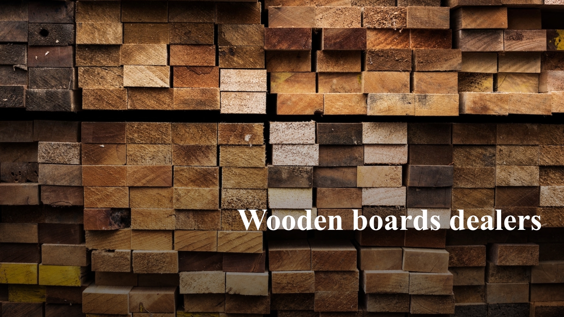 Wooden Boards Application